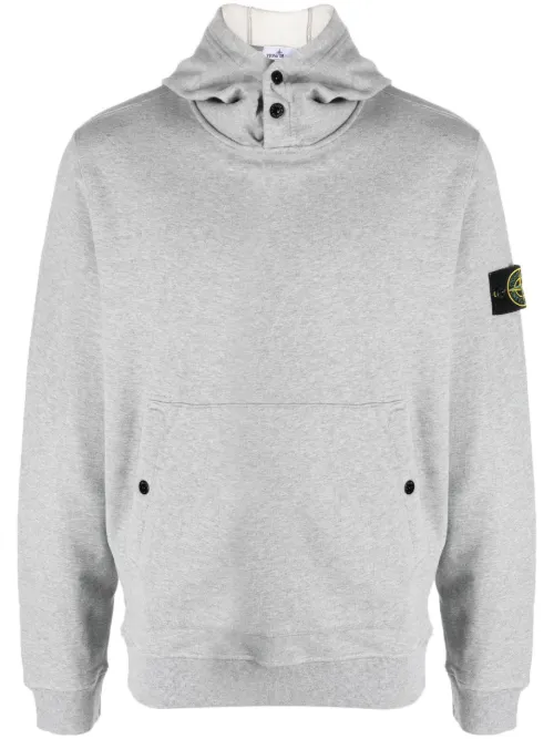 Hoodie en coton à motif Compass - Stone Island - Modalova