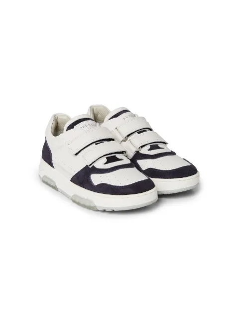 Brunello Cucinelli Kids touch-strap panelled sneakers