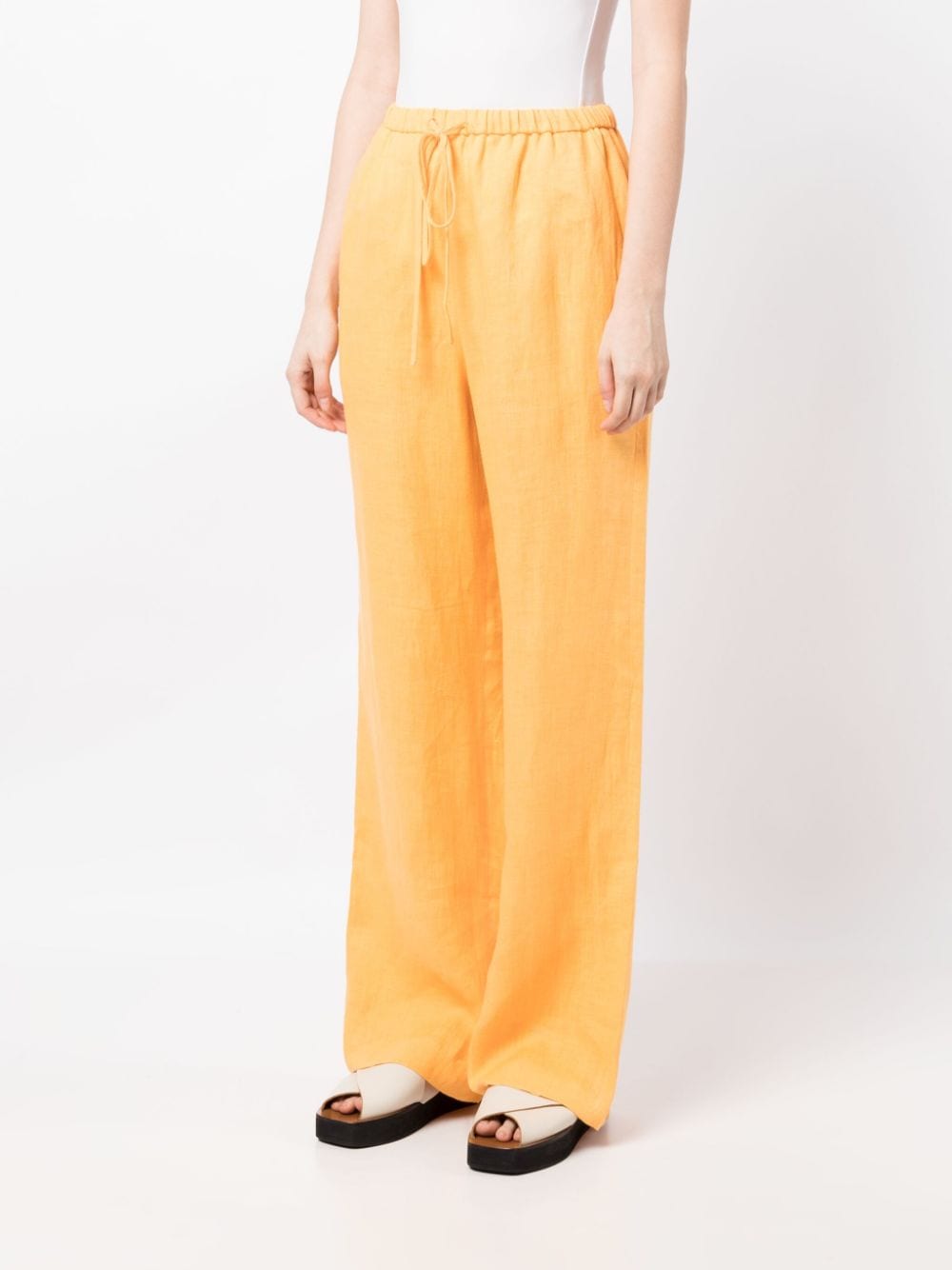 Nanushka Straight broek Oranje