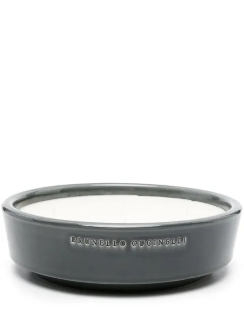 Brunello Cucinelli extra-large logo-debossed scented candle (3995g)