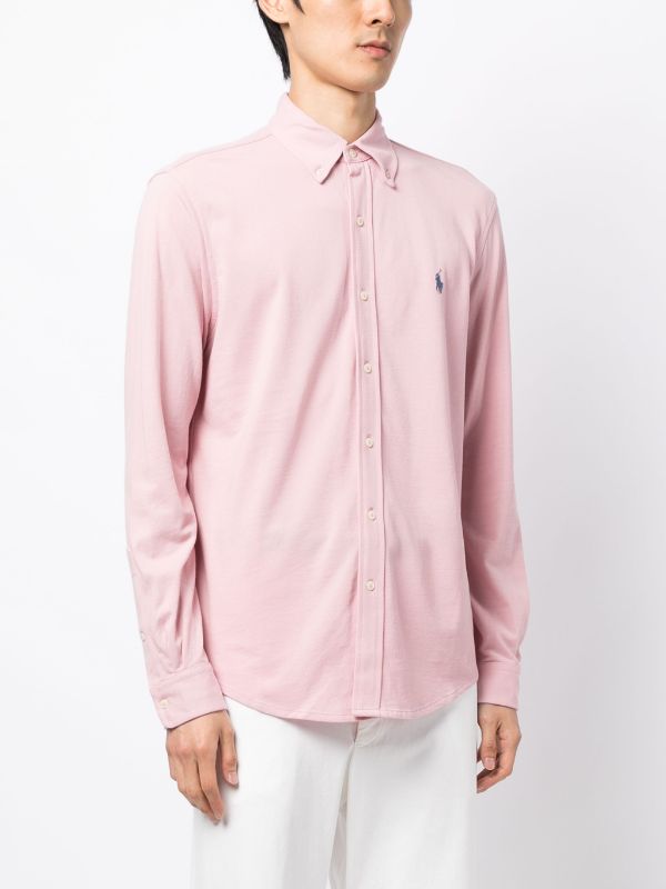 Ralph lauren cheap pink blouse