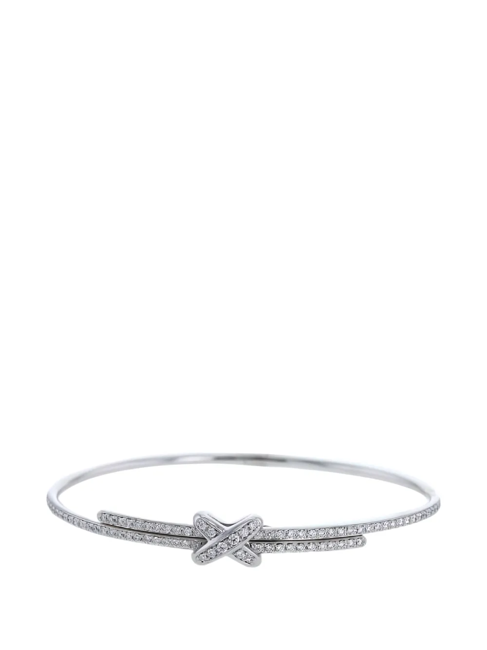 Chaumet 18k white gold Jeux de Lien bracelet - Argento
