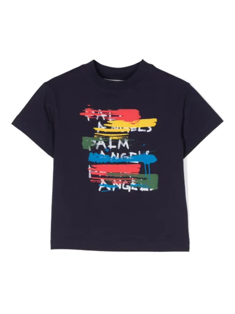 Palm Angels Kids playera con estampado gráfico