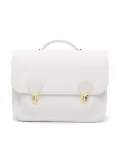 Age of Innocence Boston logo-debossed backpack - White