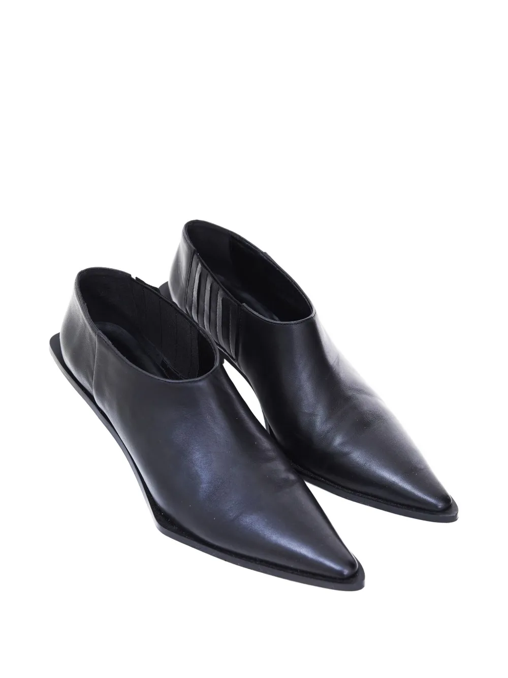 Gloria Coelho pointed-toe boots Black