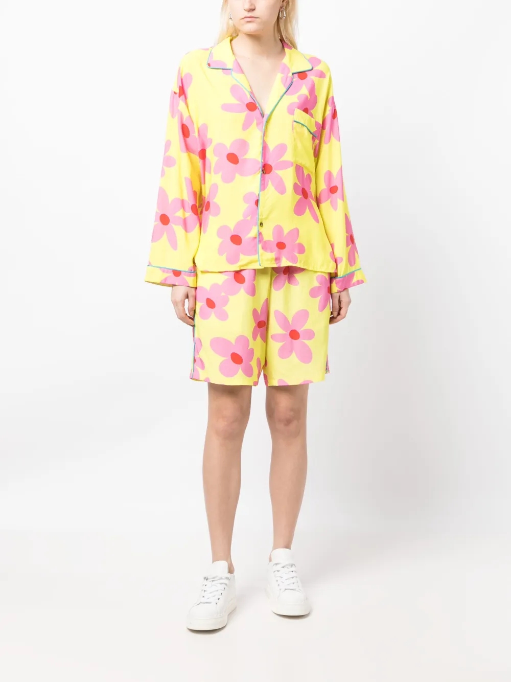 Mira Mikati Shorts met bloemenprint - Veelkleurig