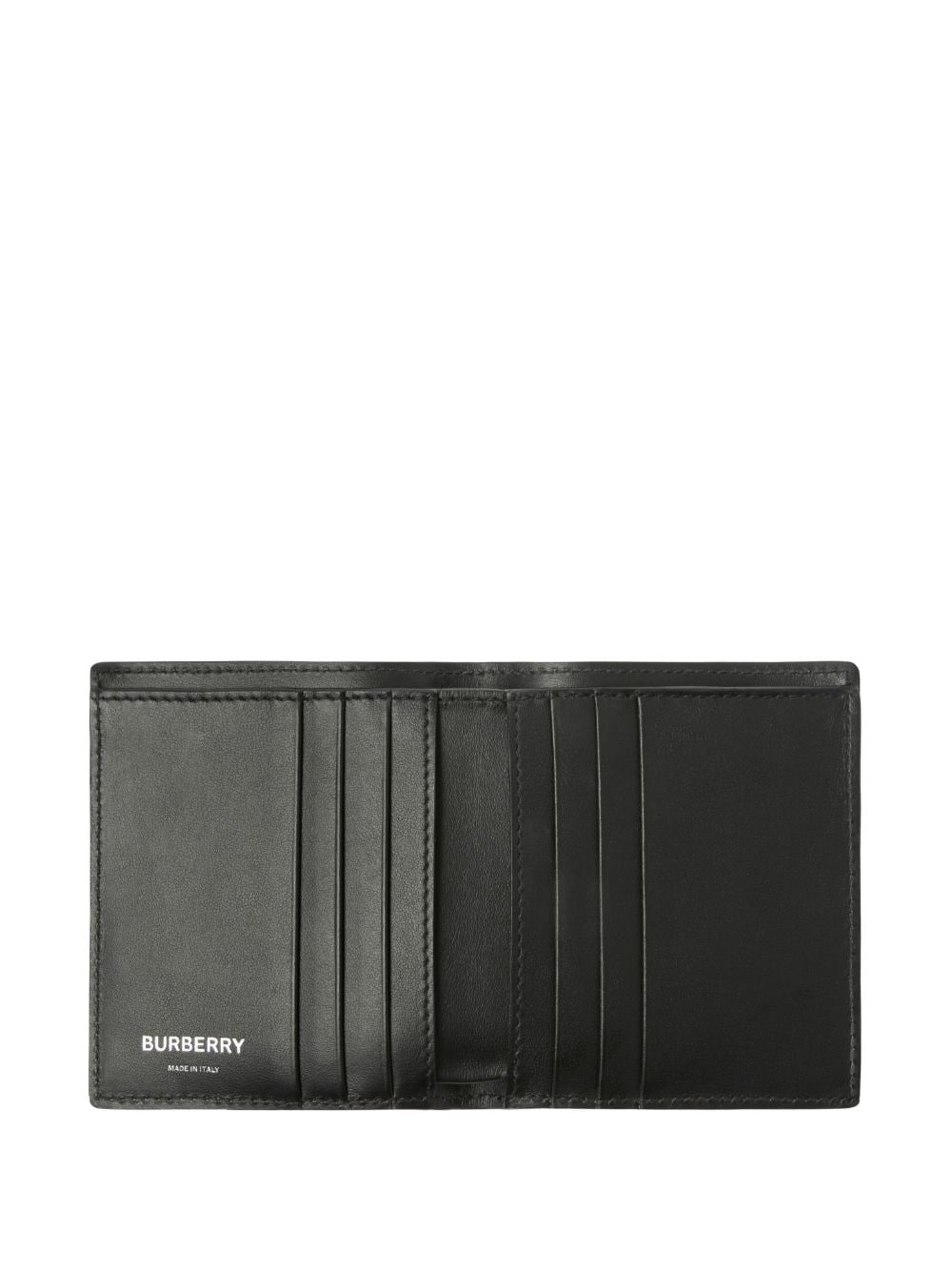 Burberry Checked bi-fold Leather Wallet - Farfetch