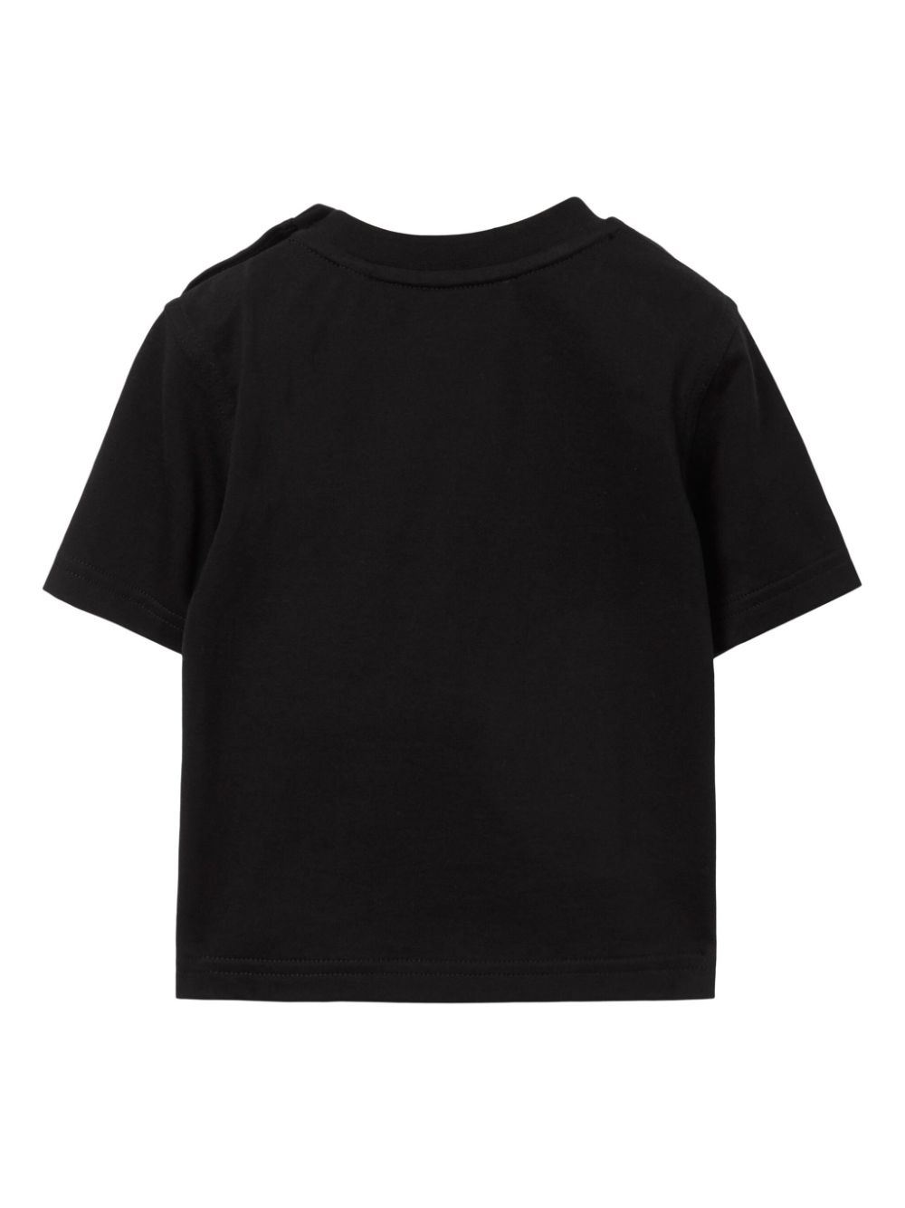 Shop Burberry Thomas Bear-print Cotton T-shirt In Black