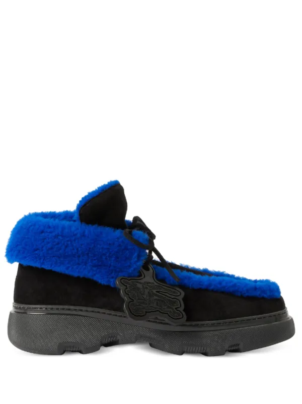 Burberry shearling boots store