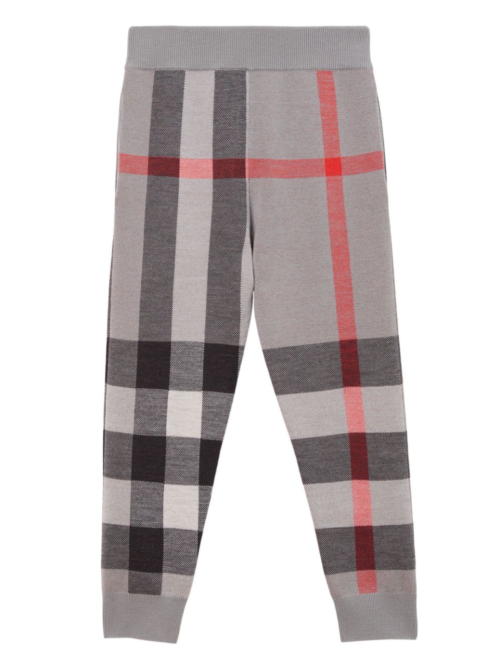 Shop Burberry Vintage-check Print Wool Trousers In Coolchrcoalgry Ip Ch