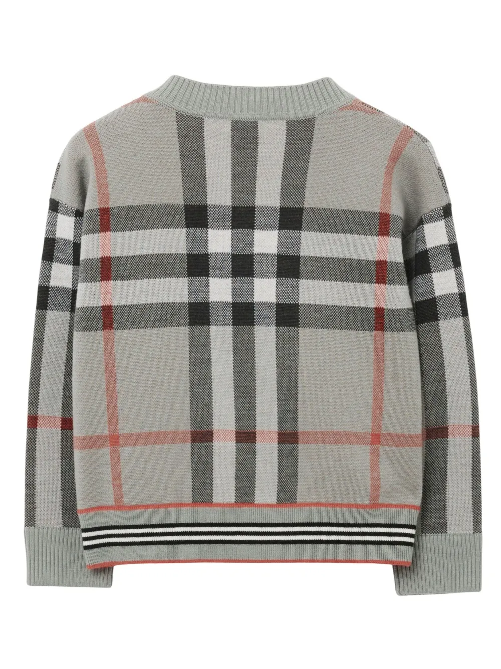 Burberry Kids check-print Wool Cardigan - Farfetch