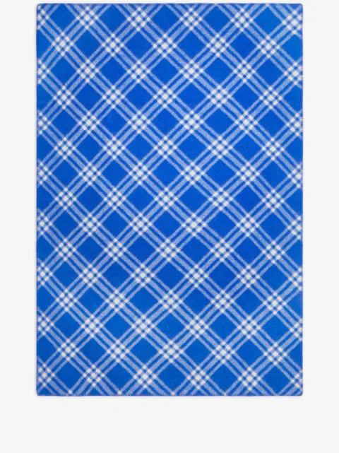 Burberry 格纹羊毛毯子