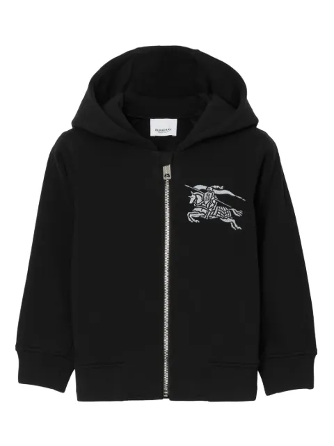 Burberry Kids EKD logo-embroidered hoodie