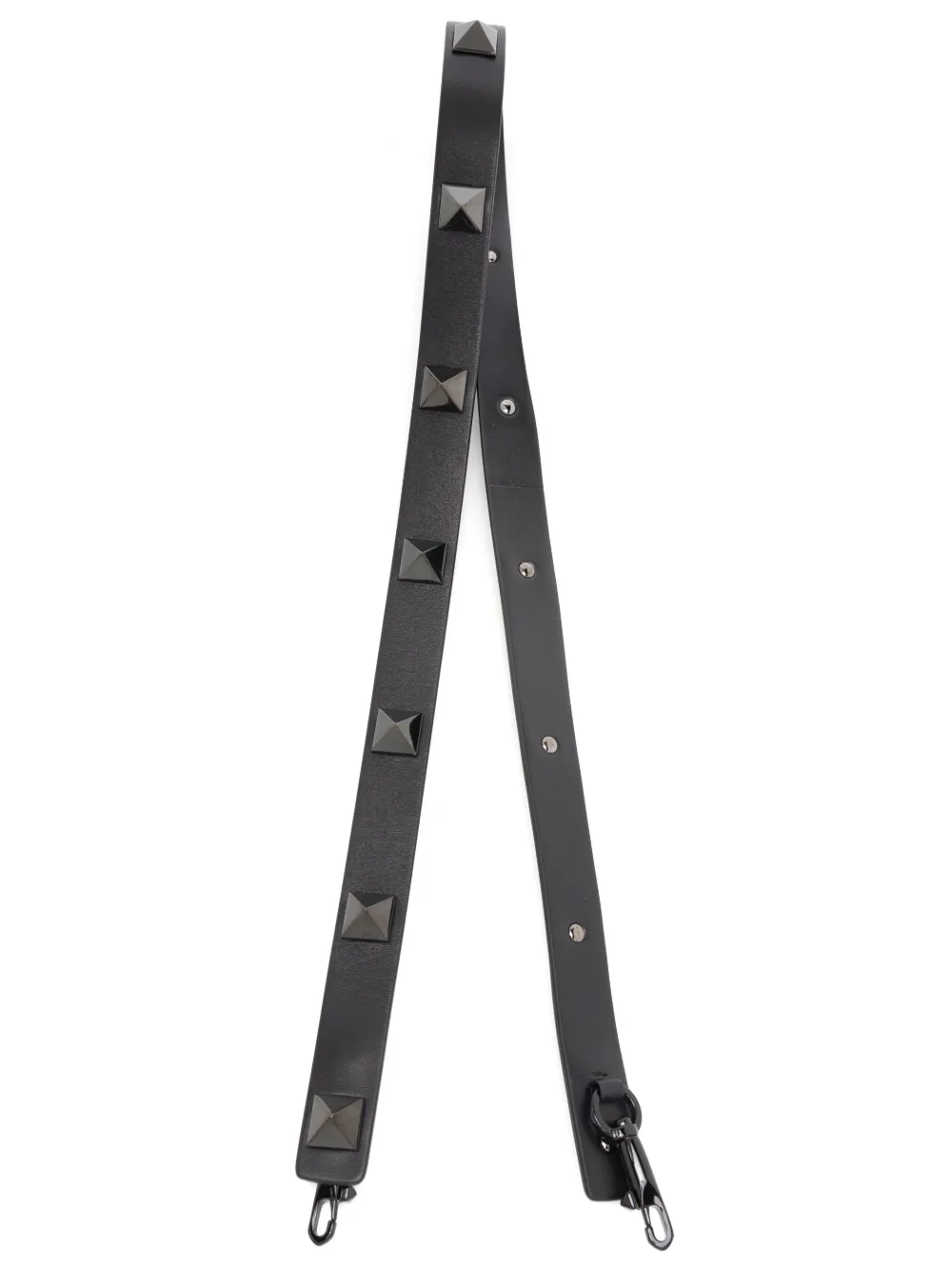 Valentino Garavani Rockstud leather strap | Black | Image 1