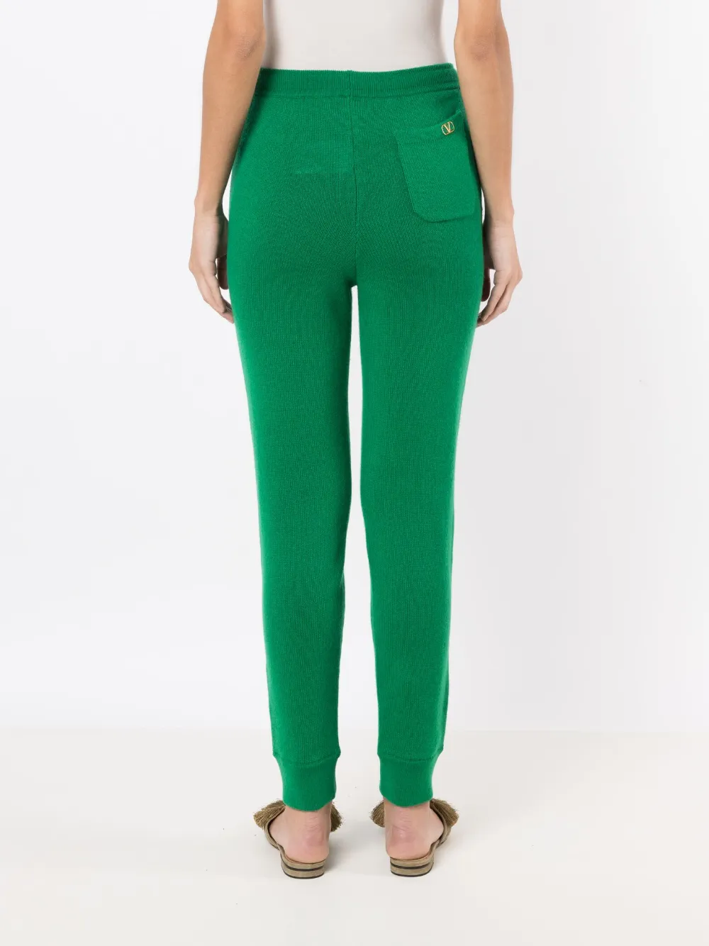 Valentino Garavani Wollen broek Groen