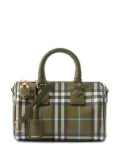 Burberry mini Vintage check-print bowling bag - Green