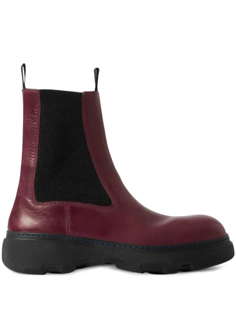 Burberry Chelsea leather ankle boots