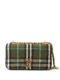 Burberry mini Lola checked crossbody bag - Green
