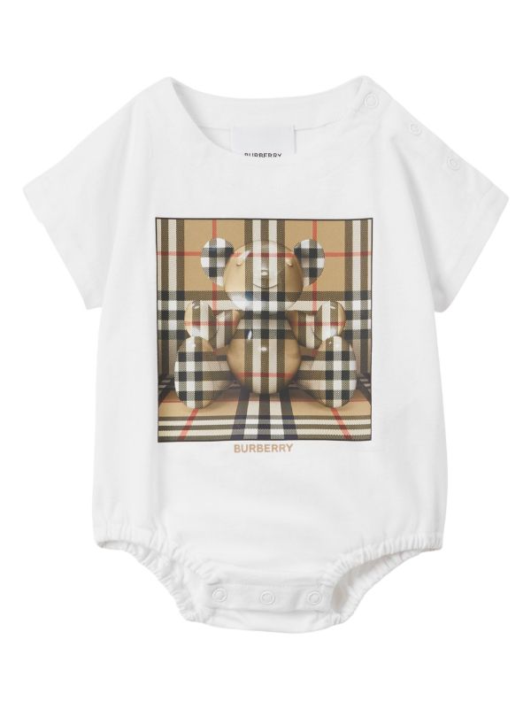 Burberry baby online onesie