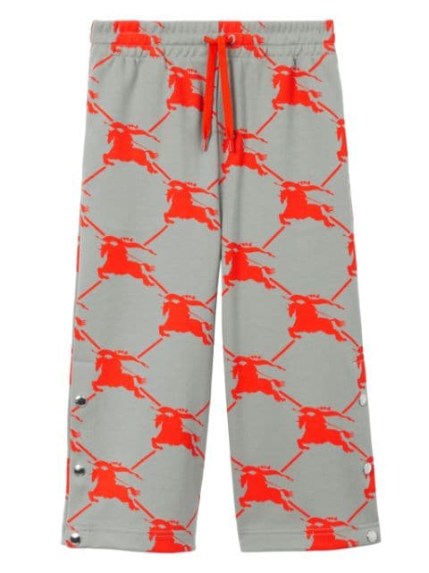 Burberry Kids graphic-print cotton track pants