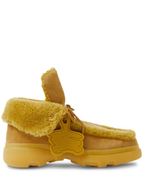 Burberry Creeper shearling boots Women