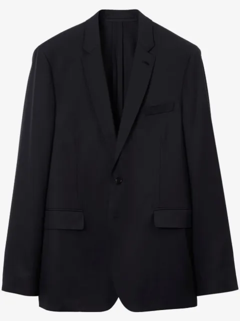 Burberry notched-collar single-breasted blazer