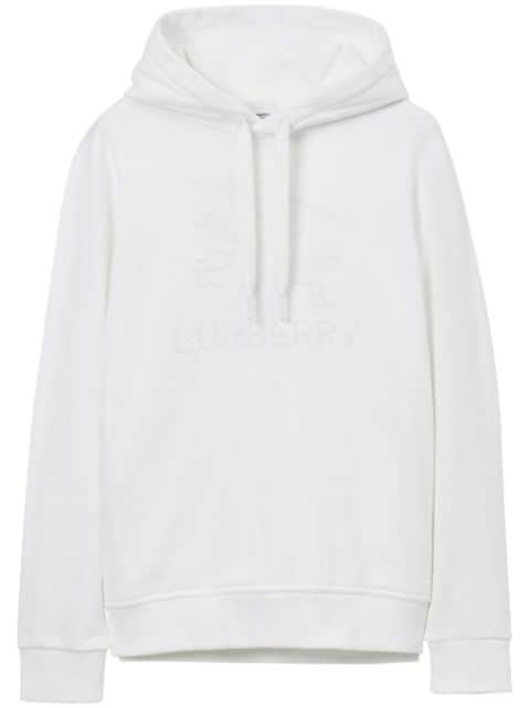 Burberry EKDRaynerbridge logo-embossed cotton hoodie