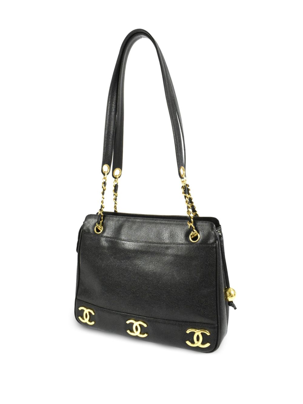 CHANEL Pre-Owned 1995 Triple CC shoulder bag - Zwart