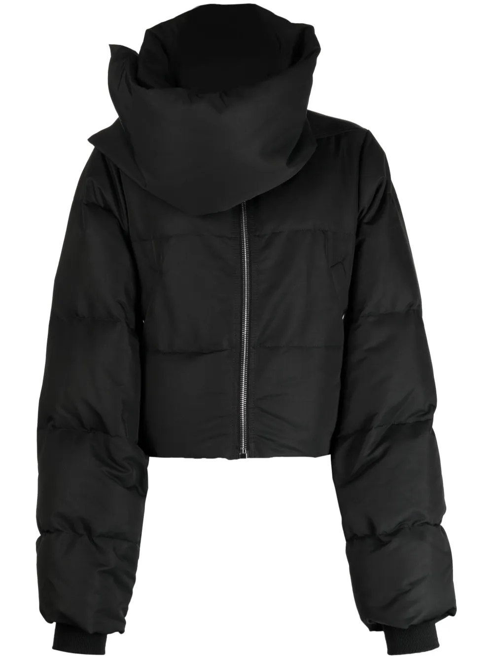 rick owens funnel neck puffer jacket