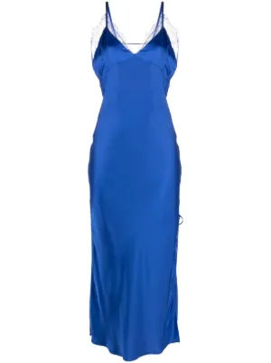 cobalt blue slip dress Emma Slip Dress