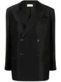 The Row Cosima wool-silk blend jacket - Black