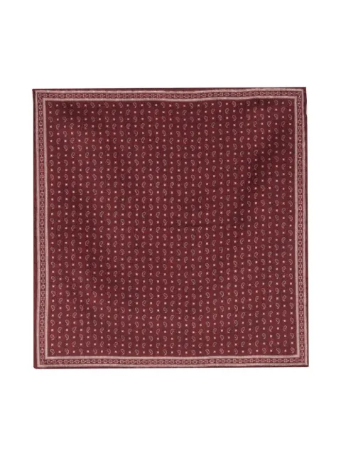 Brunello Cucinelli reversible silk square pocket