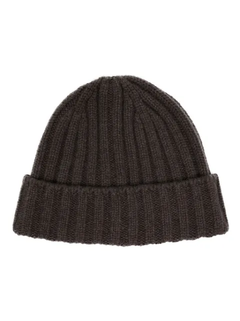 Brunello Cucinelli ribbed-knit cashmere beanie