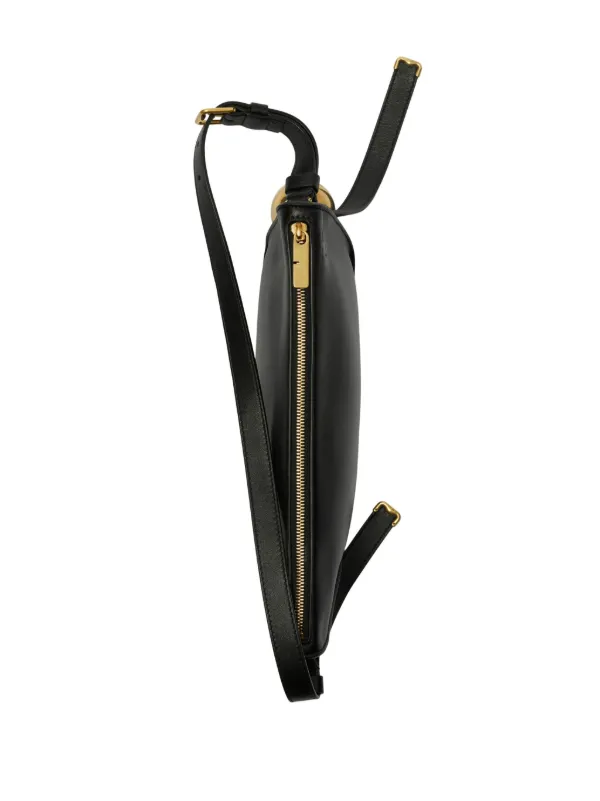 ショルダーバッグ BURBERRY SHIELD LEATHER SHOULDER BAG Burberry Shield Leather Shoulder Bag | Black | FARFETCH PL
