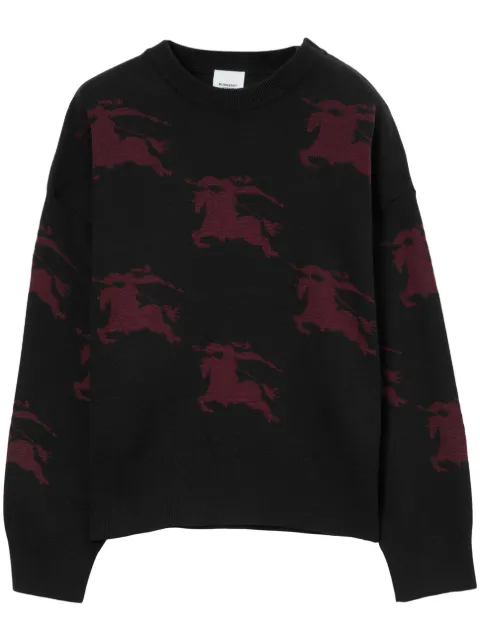 Burberry EKD patterned jacquard jumper