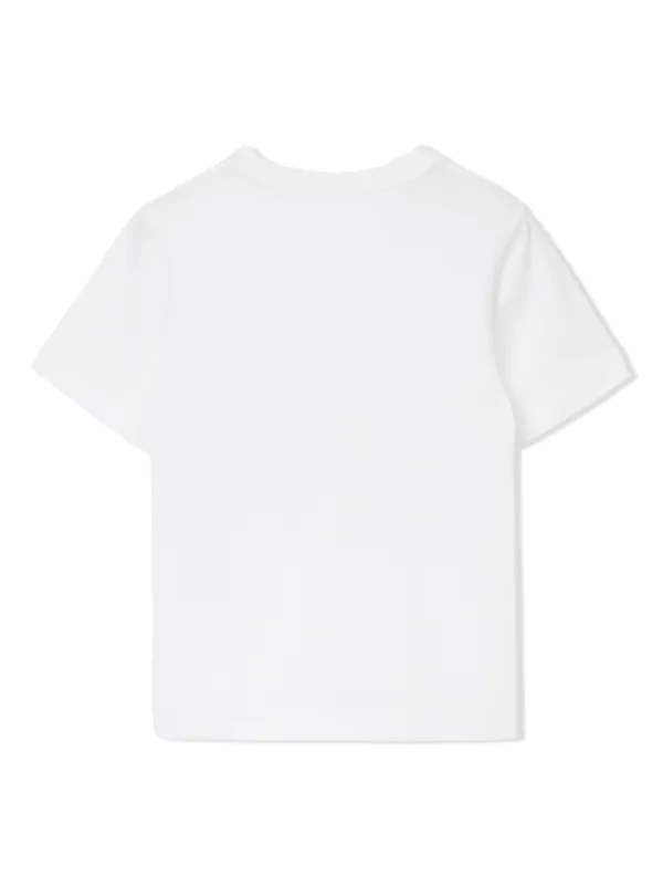 Burberry Kids プリント Tシャツ | ホワイト | FARFETCH JP