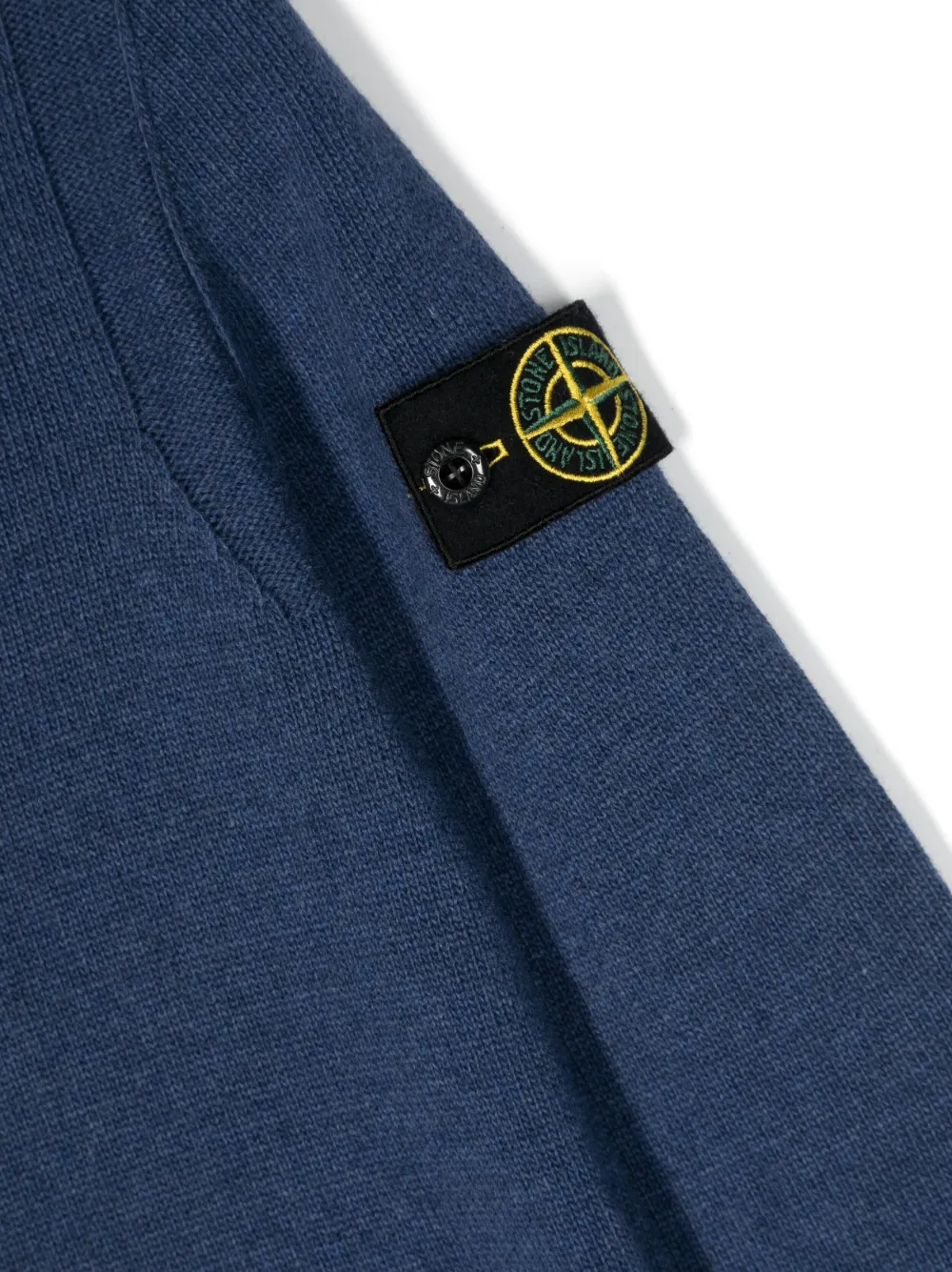 Stone Island Junior クルーネック プルオーバー | ブルー | FARFETCH JP