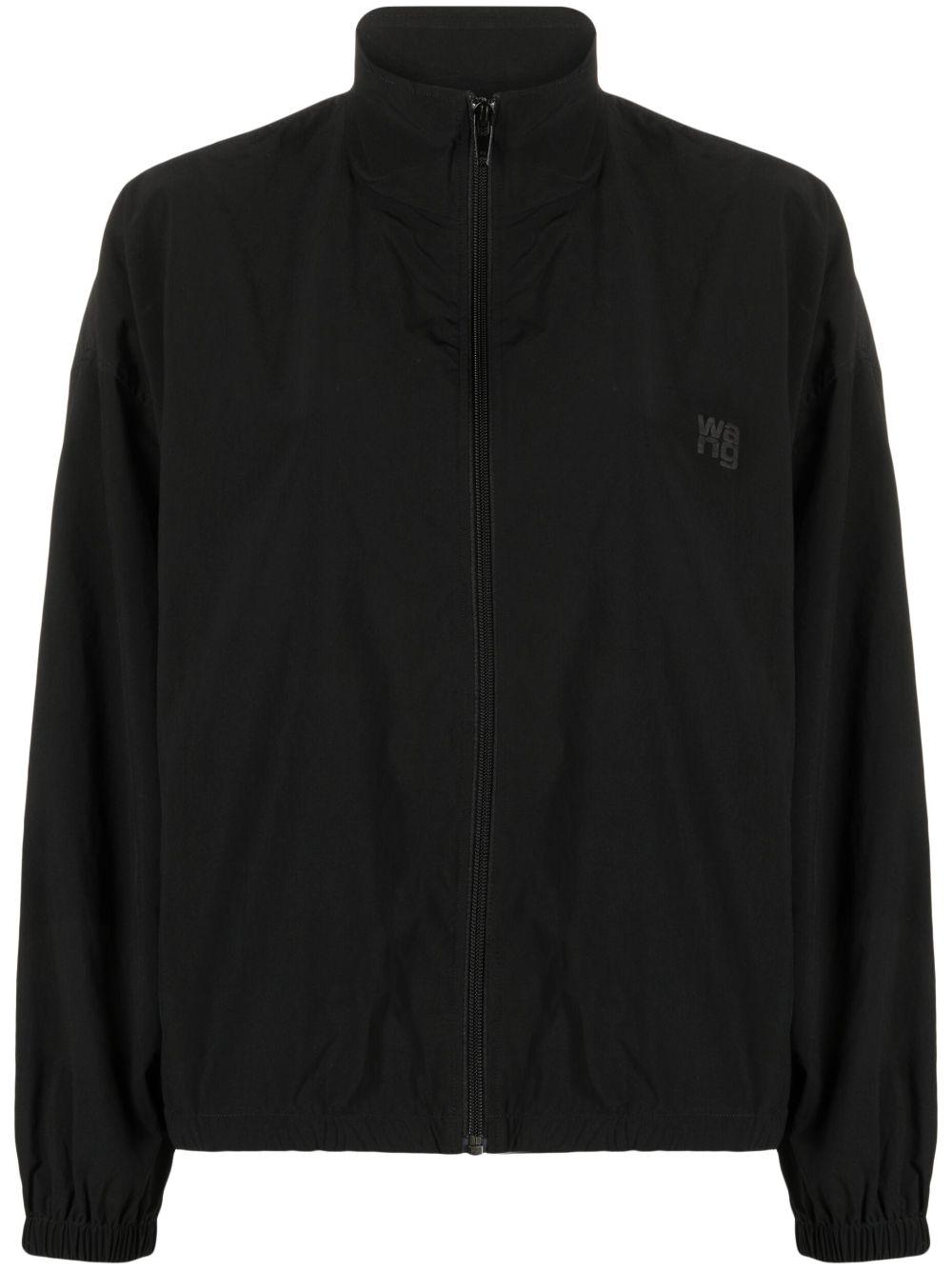 Alexander Wang logo-print track jacket – Black