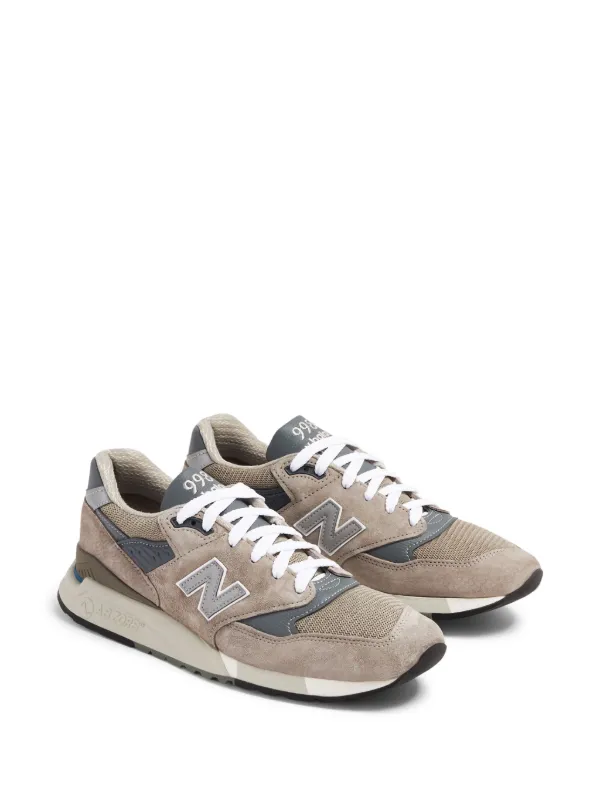 New Balance 998 Made In Usa Core Sneakers Neutrals FARFETCH AE