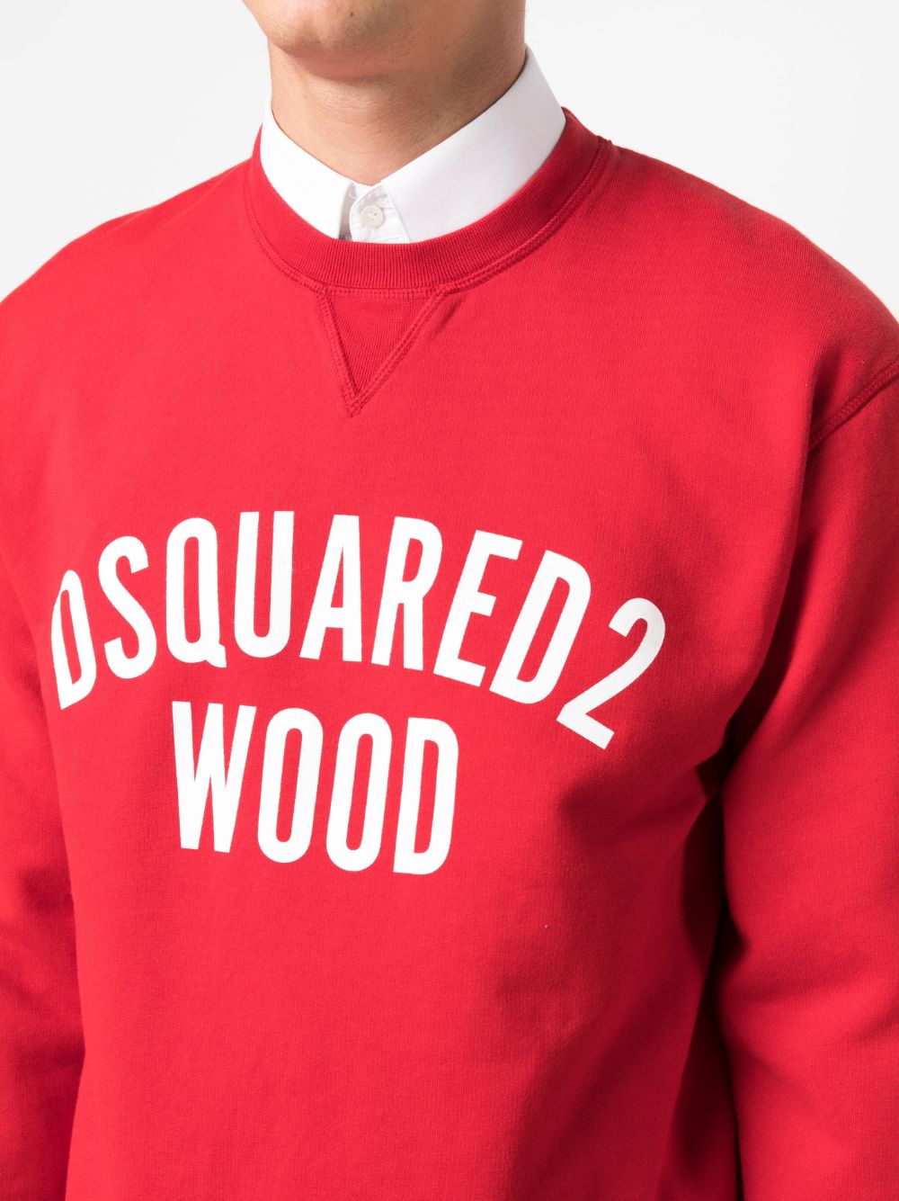 DSQUARED2 logo-print cotton sweatshirt Men