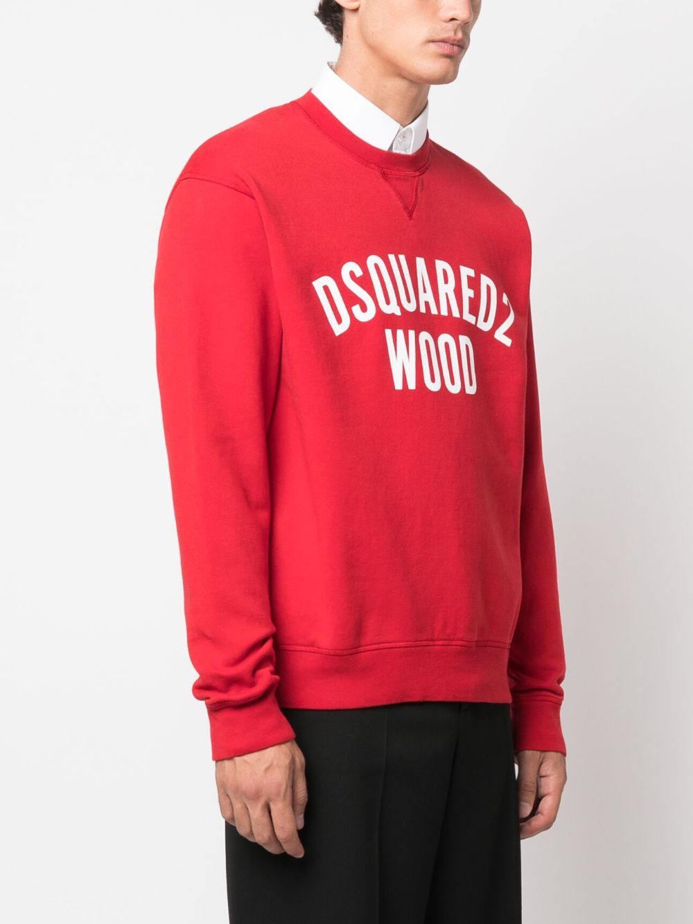 DSQUARED2 logo-print cotton sweatshirt Men