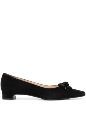 Chanel Pre-Loved Quilted CC bow ballerinas for Women - Black in Kuwait