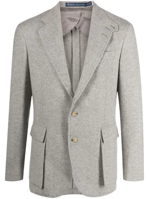 Polo Ralph Lauren The RL67 herringbone-pattern blazer