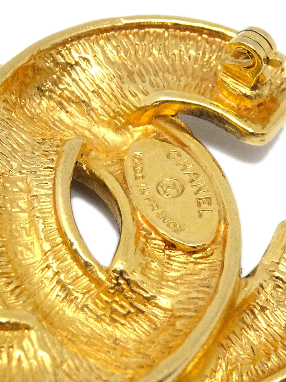 1980-1986 Cc Diamond-Quilted Brooch