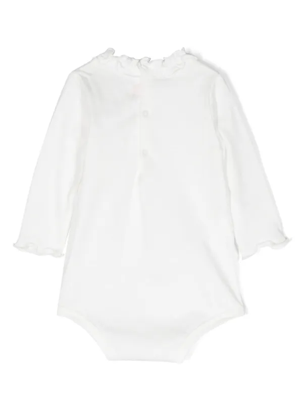 Il Gufo Ruffled Cotton Body White FARFETCH IN