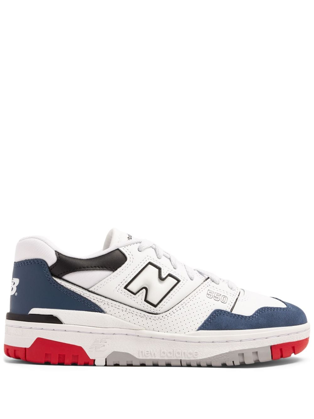 New Balance Pouch-detail Lace-up Sneakers In White