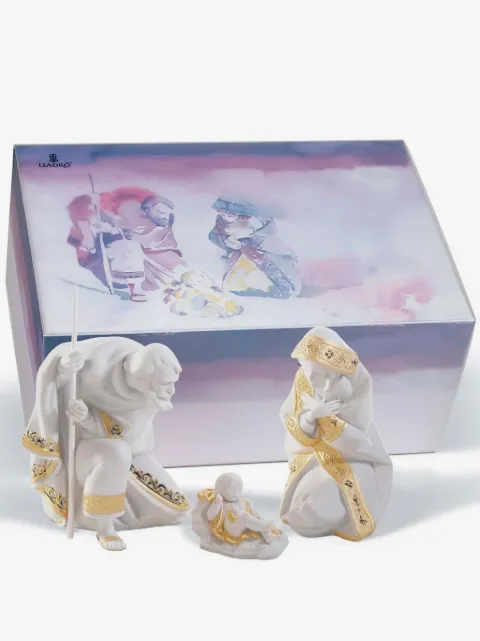 Lladró set de esculturas Mary Nativity