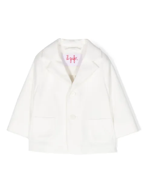 Il Gufo blazer con botones y logo bordado