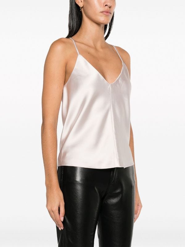 There Was One Satin Slip Top - Farfetch