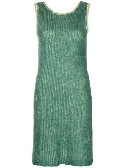 jersey-knit shift minidress